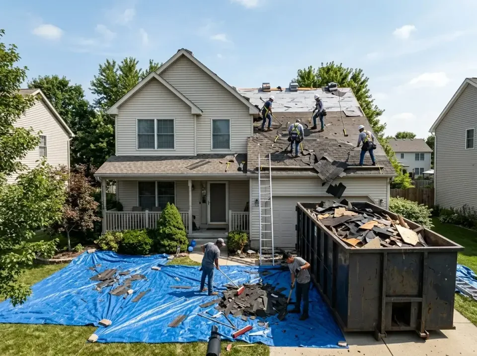 roof-replacement-debris-remova-004 — frequently asked questions, Cheapest Dumpster Rentals in Tokeneke, CT